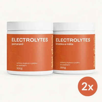 2× Medveď Natural Electrolytes pomeranč 300 g