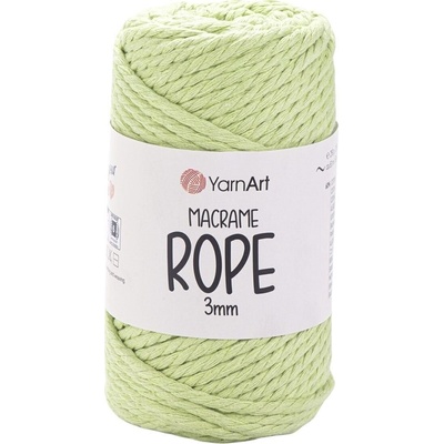 YARNART Macrame Rope 3 mm 63 m 755 Light Green юта (Macrame Rope 3 mm 755)