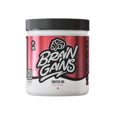 Brain Gains Switch On 225 g S KOFEINEM berry colada