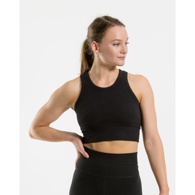 Vilgain Cotton Crop Top L jet black – Zbozi.Blesk.cz