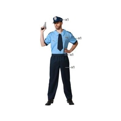 BigBuy Carnival Костюм Полицай Размер xs