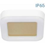 VIVALUX LED плафониера DOLCE/SQ 15W - бял, 4000K, IP65 | Влагозащитена LED плафониера Vivalux (VIV004749)