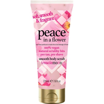 Treaclemoon Скраб за тяло Peace in a Flower, 225 ml