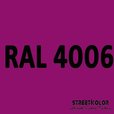 RAL 4006 akrylová auto farba lesklá alebo matná 1 liter + tužidlo + riedidlo