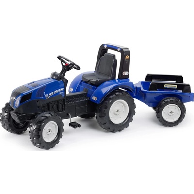 Falk Šliapací traktor New Holland T8 s vlečkou 3090B