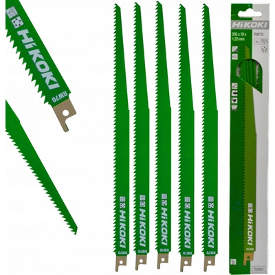 Hikoki 305x19x1,25mm RW70 List pily ocasky dřevo