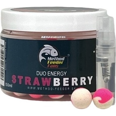 Method Feeder Fans Duo Energy Pop Up + 2ml Spray Essence 15 mm Ягода Pop up (4261617)