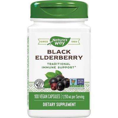 Nature's Way Black Elderberry 575 mg [100 капсули]