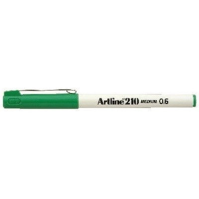 Artline Fineliner 210 M 0.6 зелено (EK-210 GREEN)