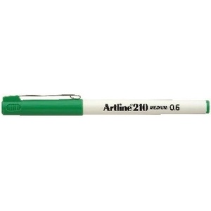 Artline Fineliner 210 M 0.6 зелено (EK-210 GREEN)