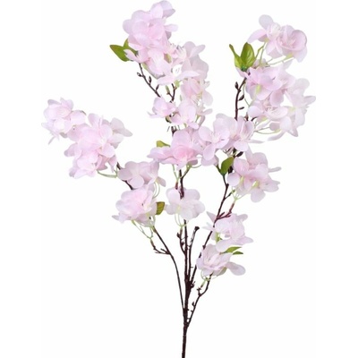 Umelá vetvička Čerešňa 90cm svetloružová