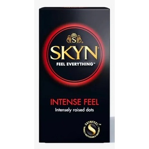 SKYN 36 бр. Релефни нелатексови презервативи с точици Skyn Intense Feel - kondomi