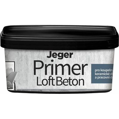 Jeger Loft Beton Primer Základová barva do koupelen a na dlaždice, bílá, 1 l 32848