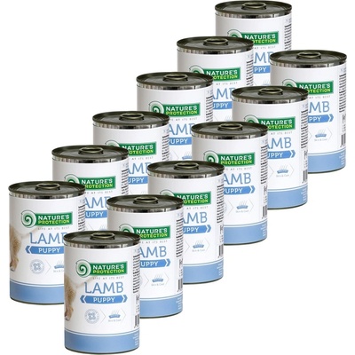 Natures Protection Puppy lamb 12 x 400 g
