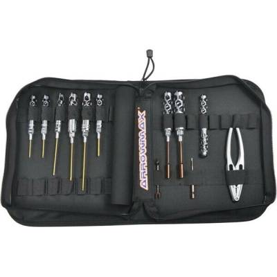 Arrowmax AM Honeycomb Toolset Pre 1/10 Offroad 12Pcs With Tools Bag AM-199449