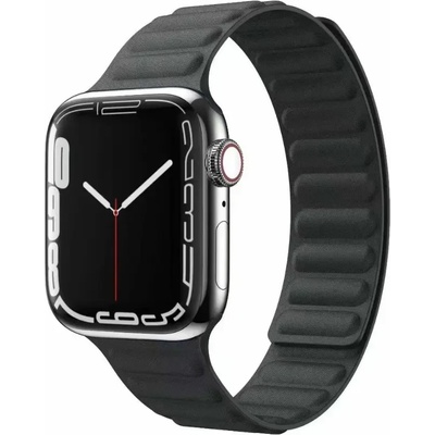 Xmart Каишка за Apple Watch Xmart, Магнитно захващане, 42/44/45/49 мм, Черна, 22814 (22814)