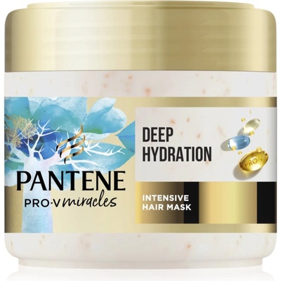 Pantene Pro-V Miracles Hydra Glow интензивна хидратираща и подхранваща маска за суха и увредена коса 300ml