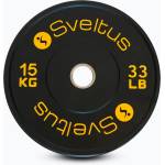 Sveltus Олимпийски бъмпер тежести Sveltus Training 15 kg black
