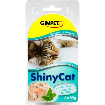 Gimborn GimCat ShinyCat kura a krevety 2 x 70 g