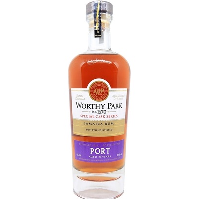 Worthy Park 10y Port 2010 45% 0,7 l (holá láhev)
