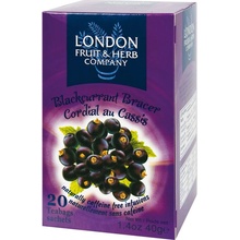 London fruit and herbs Čaj Blackcurrant Bracer černý rybíz 20 sáčků