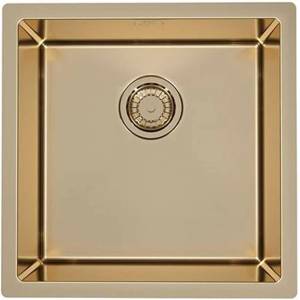 Alveus Quadrix Monarch - Мивка 45x45 см, бронз 1103381 (1103381) Мивка за вграждане
