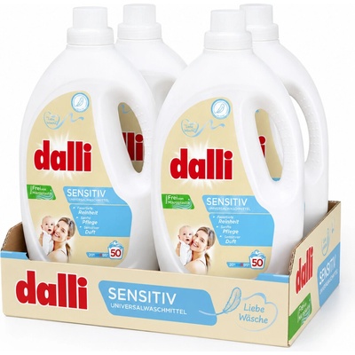 Dalli Sensitiv gel na praní pro citlivou pokožku 4 x 50 PD