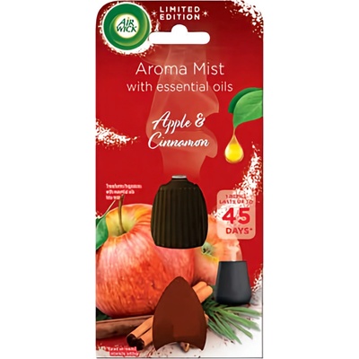 Air Wick Aroma vaporizér náplň Hřejivá vůně skořice a jablka 20 ml