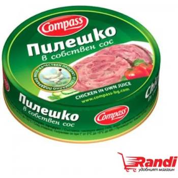Image 1 of Компас Пилешко в собствен сос Компас 180гр