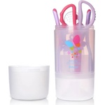 Kidsme Бебешки комплект за път с контейнер за храна Kidsme, лавандула, 6м+ (9904) - ozone