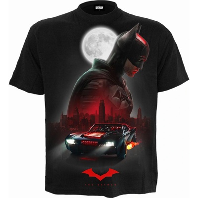 Tričko The Batman Batmobile čierna