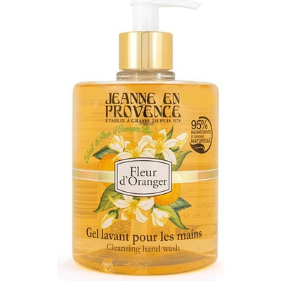 Jeanne en Provence mycí gel na ruce Pomerančový květ 500 ml