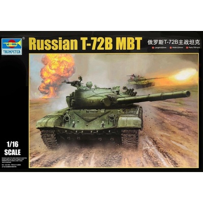 Trumpeter Russian T-72B MBT 1:16