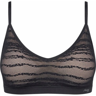 podprsenka sloggi FREE Evolve PU Lace černá