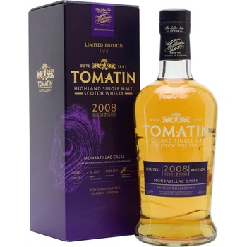 Tomatin 2008 12y Monbazillac Casks French Collection 46% 0,7 l (karton)