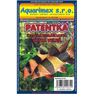 Aquarimex mražené patentka extra velká 100 g