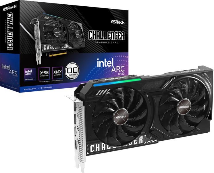 ASRock Arc B580 Challenger 12GB OC (B580 CL 12GO)