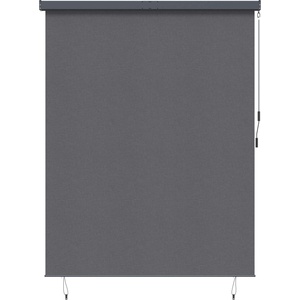 vidaXL Ролетна щора Антрацит 220 x 250 cm Текстил и Алуминий (362096)
