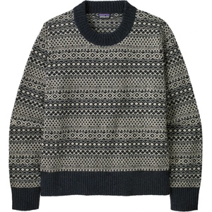 Patagonia Дамски вълнен пуловер Patagonia Women's Recycled Wool Crewneck Sweater Wool jumper - Fireside: Sunken Blue - размер XL (105-3165-1215)