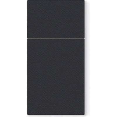 PAW AIRLAID Ubrousky na příbory Unicolor Black [50ks ] 40x40cm