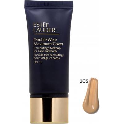 Estée Lauder krycí make-up na tvár i telo Double Wear Maximum Cover SPF15 Camouflage make-up for Face and Body make-up 5 Creamy Tan 30 ml
