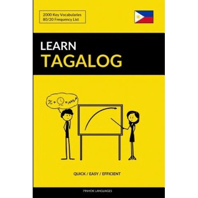Learn Tagalog - Quick / Easy / Efficient (Pinhok Languages)(Brožovaná)