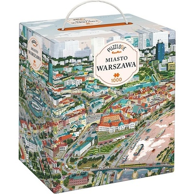CzuCzu Puzzlove Mesto Varšava 1000 dielov