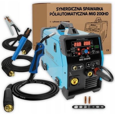 Sherman MIG 200 HD Synchrónna MMA TIG DC 230V Invertorová