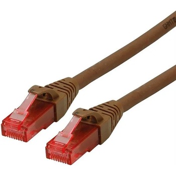 Image 1 of Roline Patch cable UTP Cat. 6 5m, Brown 21.15. 2585 (21.15.2585)