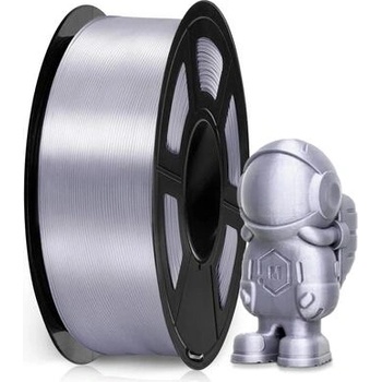 Консуматив за 3D принтер Silk, PLA , 1.75 mm, 1 kg, сив (3D-C FIL PLA+SSP)
