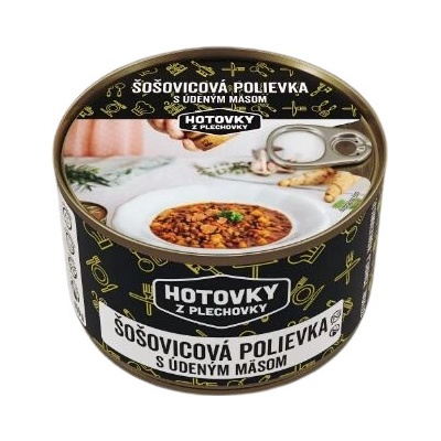 Hotovky z plechokvy Šošovicová polievka s údeným mäsom 400 g