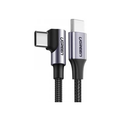 Ugreen US255 USB-C / USB-C angled cable 3m 60W black