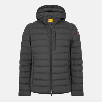 Parajumpers Яке PARAJUMPERS Men's Last Minute Duck Down Water Resistant Windproof Short Puffer Jacket - Black 541