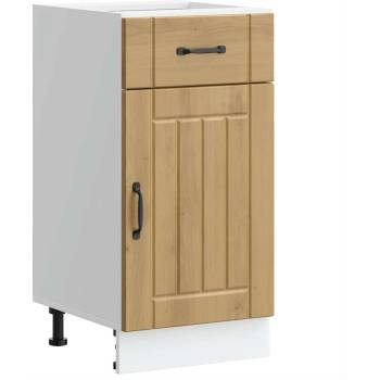 vidaXL Кухненски шкаф Lucca, дъб артизан, инженерно дърво (853716)